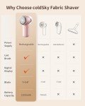 Rechargeable 2-in-1 Fabric Shaver with Brush