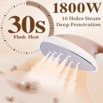 HAPAIS 1800W Standing Clothes Steamer with 10 Modes