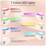 LED Facial and Neck Massager Tool With Vibration