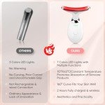 LED Facial and Neck Massager Tool With Vibration