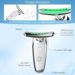 7-in-1 LED Facial & Neck Massager Tool