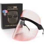 GLO24K Multi-Color LED Face Mask