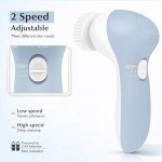 Silicone Face Scrubber & Electric Massage Device