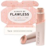 Rose Gold Electric Facial Hair Remover for Women