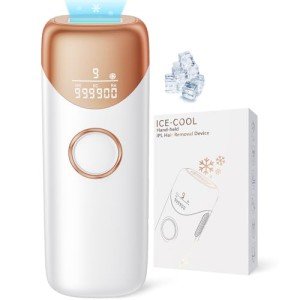 Painless IPL Laser Hair Removal with Ice Cooling