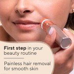 Rose Gold Electric Facial Hair Remover for Women