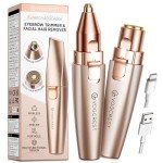 VG VOGCREST 2-in-1 Eyebrow & Facial Trimmer