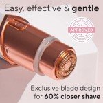 Rose Gold Electric Facial Hair Remover for Women