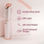 Painless Women's Hair Remover in White/Rose Gold
