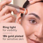 Rose Gold Electric Facial Hair Remover for Women