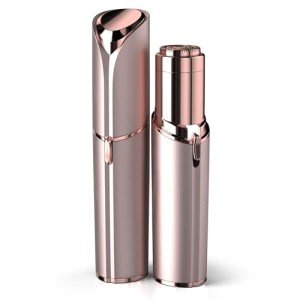 Painless Rose Gold Facial Hair Remover for Women
