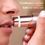 Rose Gold Electric Facial Hair Remover for Women