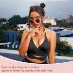 Painless Rose Gold Facial Hair Remover for Women