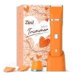 2-in-1 Waterproof Facial Hair Removal for Women