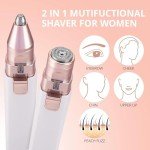 KAPHIO 2-in-1 Rechargeable Facial Hair Remover