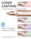 Rechargeable 2-in-1 Eyebrow and Facial Hair Remover