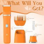2-in-1 Waterproof Facial Hair Removal for Women