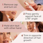 Lumina Painless Hair Remover - Silver Edition
