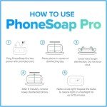 PhoneSoap Pro: UV-C Phone Sanitizer & Charger