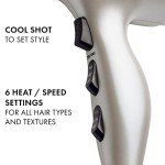 Turbo Ceramic Ionic Hair Dryer - Quick & Lightweight