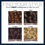 Conair Double Ceramic 1.5-Inch Curling Iron for Waves