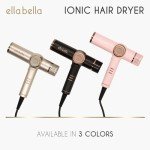 ELLA BELLA® Ionic Hair Dryer with Diffuser