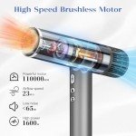 Natrial Ionic 1600W Lightweight Hair Dryer with Attachments