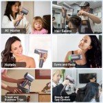 Portable Ionic Hair Dryer – Fast & Quiet