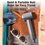 Portable Ionic Hair Dryer – Fast & Quiet