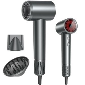 Professional Ionic Hair Dryer with Diffuser for Fast Drying