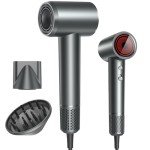 Professional Ionic Hair Dryer with Diffuser for Fast Drying