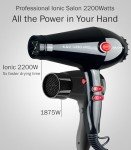 JOHN 2200W Ionic Quick-Dry Hair Dryer Black