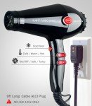 JOHN 2200W Ionic Quick-Dry Hair Dryer Black