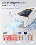 Cooling IPL Hair Removal Device for All Skin Types