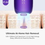 At-Home IPL Hair Removal Device with Cooling Function