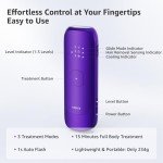 At-Home IPL Hair Removal Device with Cooling Function