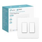 Kasa Smart 2-Gang Wi-Fi Light Switch, Works with Alexa