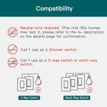 TREATLIFE WiFi Smart Light Switch - 4 Pack