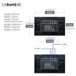 Smart Light Switch with Voice Control & Timer