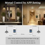 Smart WiFi Light Switch with LCD Magic Panel