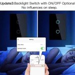 Smart WiFi Touch Wall Light Switch with App Control