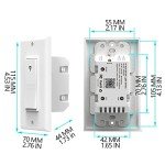 Smart Wi-Fi Light Switch with App Control