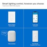 Lutron Caseta Smart Dimmer Switch Kit with Remote