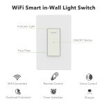 Smart Light Switch with Timer, Alexa & Google Compatible