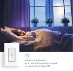 Smart WiFi Light Switch – Control with Your Phone