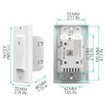 Bluetooth Smart Light Switch with Voice Control