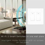 MOES WiFi Smart Light Switch with Remote Control