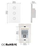 Smart WiFi Touch Light Switch with Remote Control