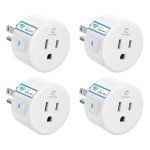Eightree Smart WiFi Plugs - Works with Alexa & Google Home