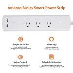 Smart Plug Power Strip with USB Ports and Alexa